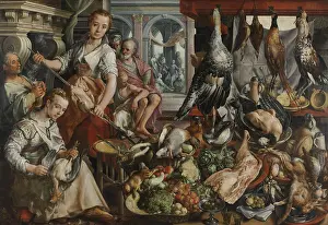 Cauliflower: Kitchen, with Jesus in the House of Martha and Mary