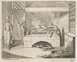 Pails: KITCHEN SCENE C1760
