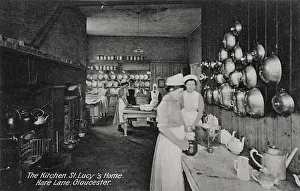 1866: Kitchen at St Lucy's Home, Gloucester
