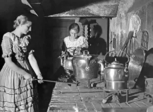 Kettle: Kitchen in the Uphagen House in Gdansk, 1936