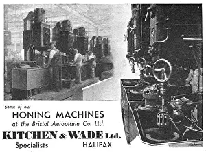 Honing: Kitchen & Wade Machine Tools. Honing Machines