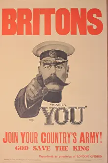 Britons: Kitchener Poster - Your Country Needs You