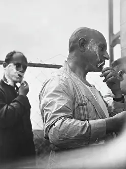 Shave: Kitchener refugee camp WWII