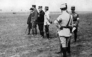 Millerand: Kitchener visits the French front
