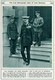 Broome: Kitchener as War Minister: one of his last public acts 1916