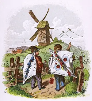 Kites: KITE FLYING C1860