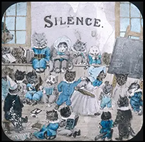 Giggles: KITTEN DAME SCHOOL