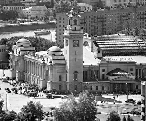 Terminal: Kiyevsky railway terminal in Moscow, 1982