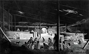 Plank: Klallam Indian Winter Encampment