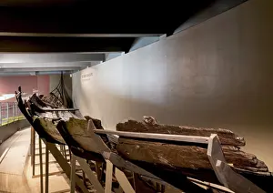 Vestfold: Klastad Ship, Slottsfjells Museum, Tonsberg, Norway