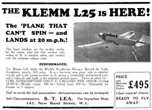 Klemm: Klemm L25