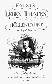 Leben: Klinger, Friedrich Maximilian von, 17.2.1752