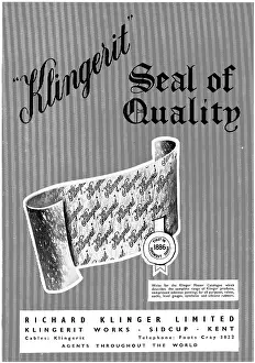 Gaskets: Klingerit Compressed Asbestos Jointing & Gaskets
