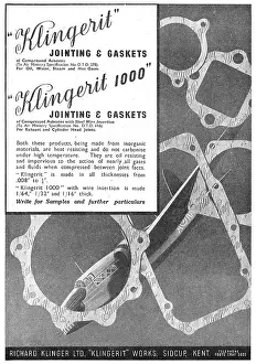 Gaskets: Klingerit Jointing & Gaskets