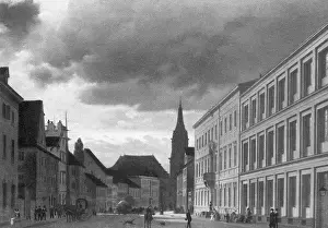 Gaertner: Klosterstrasse in Berlin, 1830