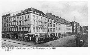 Raincoats: Klosterstrasse in Berlin, 1880