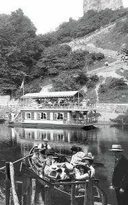 Ferryman: Knaresborough, the Ferry 1911