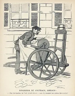 Grinders: KNIFE GRINDER IN PARIS