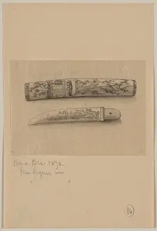 Sheaf: Knife or short sword with sheaf