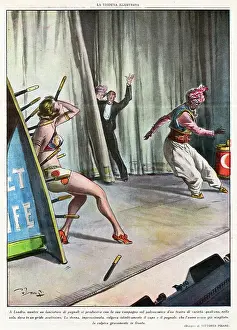Throwers: KNIFE-THROWER ACCIDENT