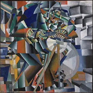 Futurism: The Knifegrinder by Kasimir Malevich