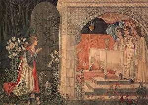 Magical: Knight and Angels, by Burne-Jones