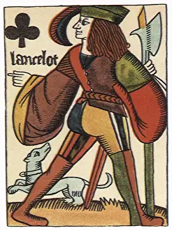 Halberd: Knight on Card