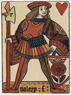 Halberd: Knight on Card
