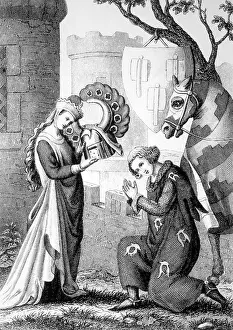 Courtly: KNIGHT & LADY/HELMET