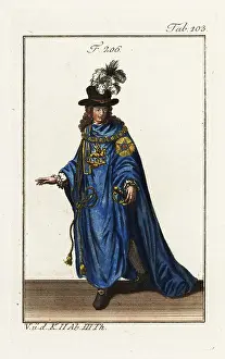 Christoph Weigel: Knight of the Order of the Garter