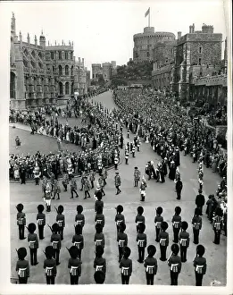 Investing: Knight of the Order of the Garter ceremony, Windsor Castle