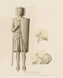 Buckles: KNIGHT TEMPLAR EFFIGY
