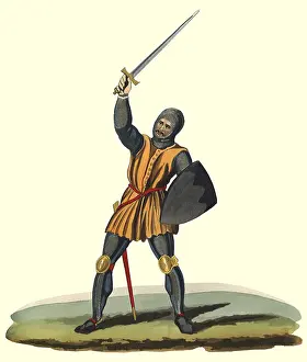 Wields: Knight Wields Sword