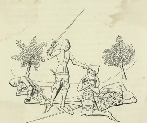 Gallantry: Knighthood knighting ceremony