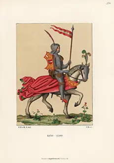 Knightly: Knightly costume of the 15th century