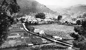 Knighton: Knighton from The Garth