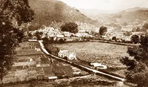 Garth: Knighton from The Garth early 1900s