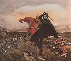 Strewn: Two Knights Battling
