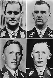 Willi: Knight's Cross bearers Dous, Fromm, Woldenga and Streuner