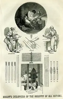 Piercing: Knight's Cyclopaedia of the Industry of all Nations