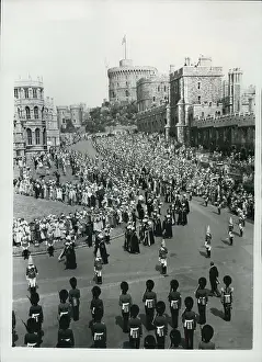 Ismay: Knights of the Garter procession, Windsor