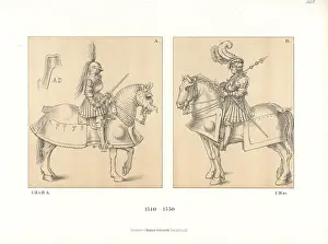 Hefner Altenecks: Knights on horseback, first half of the 16th century