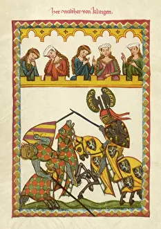 Noblewomen: KNIGHTS JOUSTING