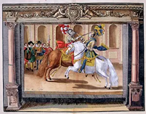 Pluvinel: Knights jousting tournament