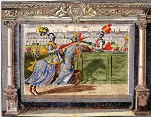 Pluvinel: Knights jousting tournament
