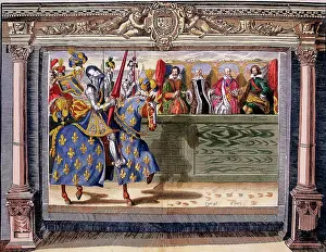 Pluvinel: Knights jousting tournament