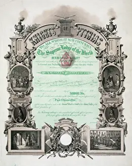 Bondage: Knights of Pythias, to all whom it may concern. Know ye that