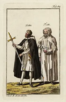 Robert Spallart: Two Knights Templar: servant brother (180) and