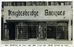 Frontage: Knightsbridge Antiques, 39/41 Brompton Road, London