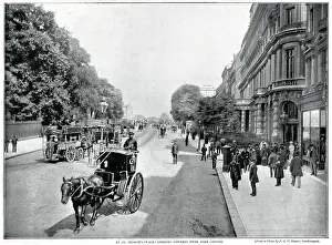 Cabs: Knightsbridge, London 1896